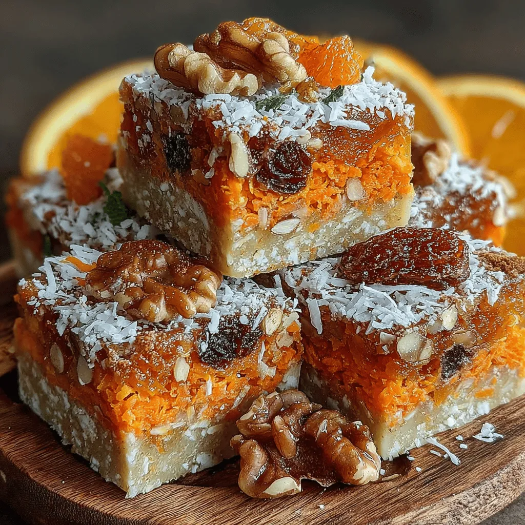 In today’s fast-paced world, finding a nutritious snack that fuels your day can be challenging. Many of us resort to convenience foods that often lack essential nutrients and can leave us feeling sluggish. Enter the Frosty Carrot Bliss Energy Bars—a delightful blend of wholesome ingredients that not only satisfy your hunger but also provide an energizing boost. These bars are packed with the goodness of carrots, oats, and nuts, making them the perfect on-the-go snack for busy individuals and families alike.