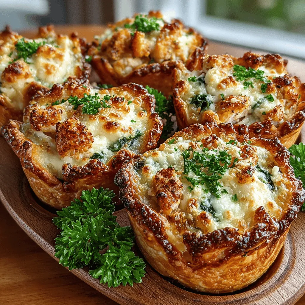 Welcome to the world of savory delights with our Mini Chicken Alfredo Wonton Pies! These bite-sized treats are the perfect combination of creamy, cheesy goodness encased in crispy wonton wrappers. Whether you’re hosting a gathering, celebrating a special occasion, or simply indulging in a comforting snack, these mini pies are sure to impress your guests and tantalize your taste buds. In this article, we’ll explore the ingredients, preparation methods, and tips for achieving the perfect flavor and texture, ensuring that your culinary adventure is both enjoyable and satisfying.