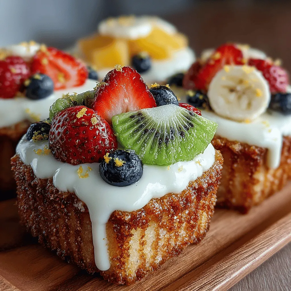 Fruity Delight Pizza Muffins are a delightful fusion of flavors that take the familiar concept of muffins to an exciting new level. By combining the comforting texture of baked goods with the vibrant taste of fresh fruits, these muffins offer an innovative twist that can easily fit into a variety of occasions. Whether you're looking for a quick breakfast option, a satisfying snack during the day, or a unique dessert to impress guests, Fruity Delight Pizza Muffins are the perfect choice.