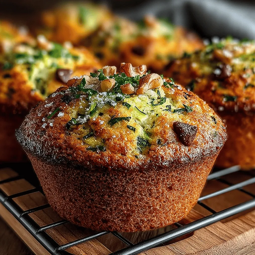 Zesty Zucchini Delight Muffins are a delightful way to sneak more vegetables into your diet without sacrificing flavor. This recipe showcases the versatile zucchini, transforming it into a moist, fluffy muffin that makes for an ideal breakfast option, a mid-afternoon snack, or even a wholesome dessert. With the right balance of spices and the goodness of whole wheat flour, these muffins are not only scrumptious but also packed with nutrients. Whether you're an experienced baker or just starting your culinary journey, the simplicity of this recipe will yield delightful results every time.