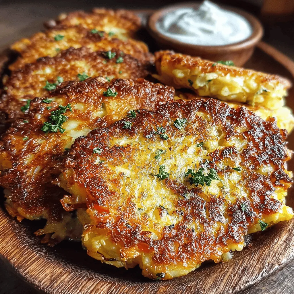 In the culinary world, vegetable fritters stand out as a delightful and versatile dish that can elevate any meal or snack time. Among the myriad of options, Crunchy Cabbage & Carrot Fritters offer a vibrant, crispy experience that not only satisfies the taste buds but also encourages a healthier lifestyle. With their appealing texture and flavor profile, these fritters are an excellent way to sneak more vegetables into your diet, making them a hit with both children and adults. Whether served as an appetizer, a snack, or a light meal, these fritters are sure to garner rave reviews at your dining table.