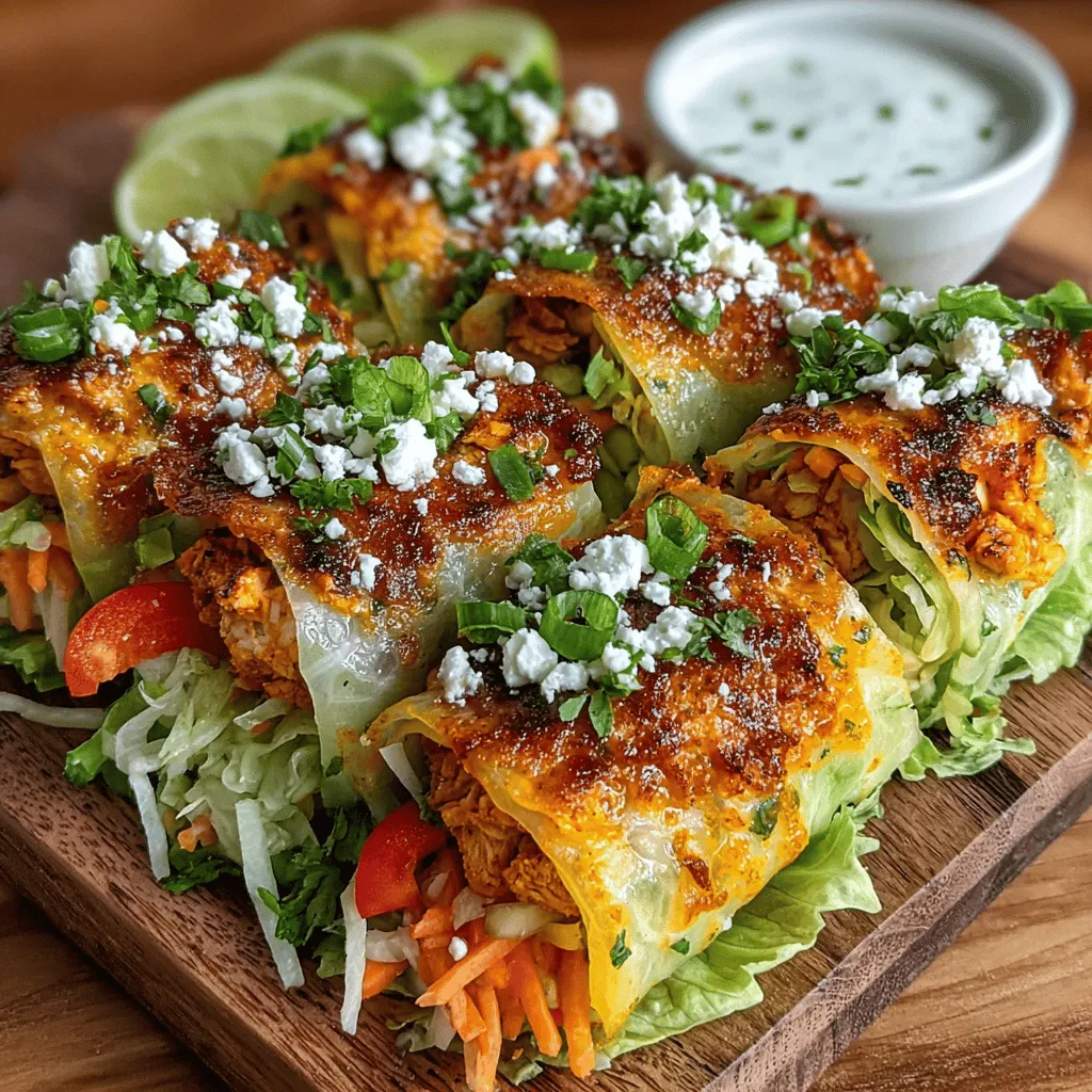 Wraps have become a staple in modern cuisine, praised for their versatility and convenience. They can be filled with a myriad of ingredients, making them a perfect choice for any meal of the day, from breakfast to dinner. Among the many variations, Buffalo Chicken Rice Paper Wraps stand out as a deliciously spicy and healthier alternative to traditional wraps. These wraps not only satisfy the craving for bold flavors but also offer a delightful crunch and freshness that makes every bite enjoyable.