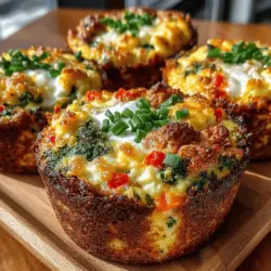 In today’s fast-paced world, breakfast often becomes a neglected meal, yet it sets the tone for the day ahead. Many individuals skip this vital meal due to time constraints, opting instead for quick solutions that often lack nutritional value. For those seeking a quick, nutritious, and delightful morning option, Mini Veggie Breakfast Biscuit Cups are the perfect solution. These bite-sized delights combine the convenience of refrigerated biscuit dough with a medley of colorful vegetables and creamy egg filling, making them not only easy to prepare but also visually appealing. This article will guide you through the process of making these scrumptious breakfast cups, ensuring you have a delicious start to your mornings.