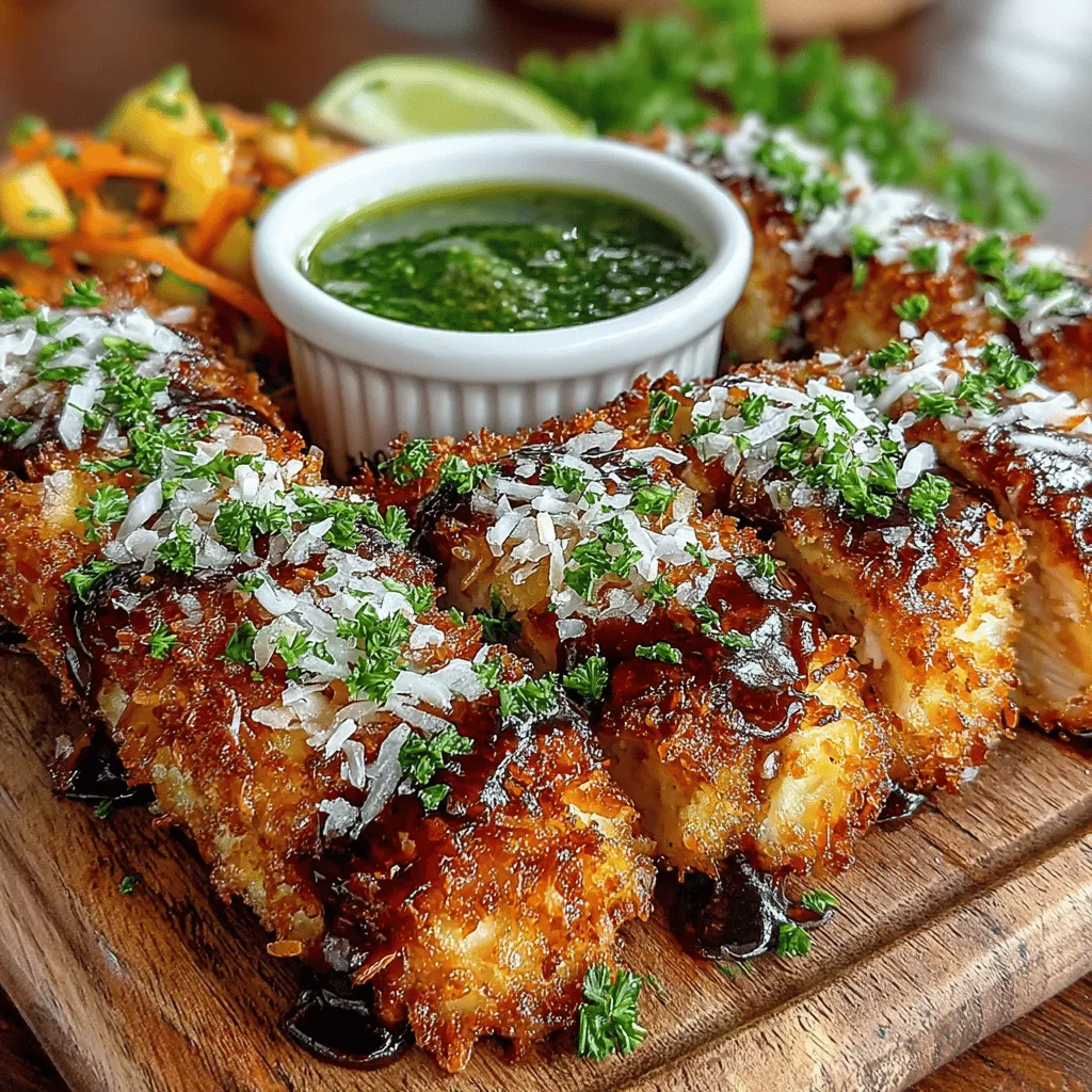 In recent years, air frying has emerged as a revolutionary cooking method, allowing home cooks to enjoy their favorite fried dishes with significantly less oil and fat. This healthier alternative not only reduces calories but also preserves the crispy texture and rich flavors we all love. One dish that has truly benefited from this cooking technique is Crispy Coconut Bliss Air Fryer Chicken Tenders.