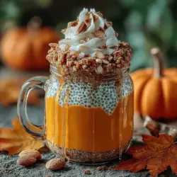 Sliced almonds not only add a delightful crunch to your Pumpkin Spice Chia Pudding but also provide healthy fats, fiber, and protein. They are an excellent source of vitamin E and magnesium, making them a nutritious topping choice. When sprinkled on your pudding, sliced almonds enhance the texture and make each bite even more enjoyable.
