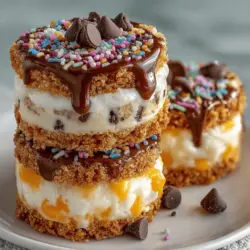 To create the perfect frozen yogurt cereal milk sandwich rounds, start by cutting your cereal into uniform rounds. The ideal method is to use a round cookie cutter or a glass to ensure even shapes. This will not only make your dessert look appealing but will also help in achieving a balanced structure for each bite.