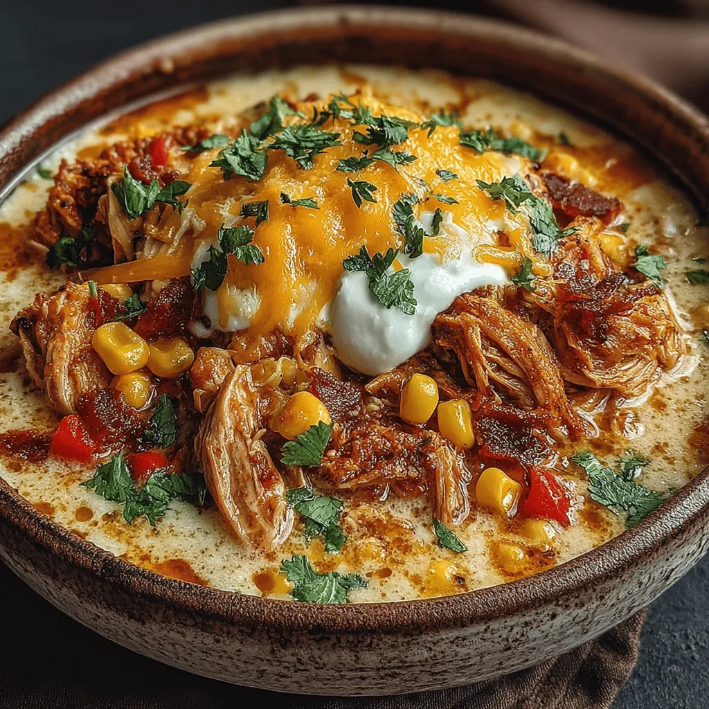 Crockpot Creamy Chicken and Corn Delight