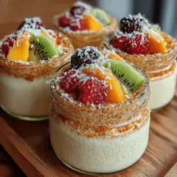 In a world where health-conscious eating often feels like a compromise on flavor, the Tropical Bliss Coconut Cream Chia Pudding emerges as a shining beacon of hope. This delightful dessert transcends the ordinary, combining the rich, creamy essence of coconut with the satisfying texture of chia seeds, resulting in a custard-like pudding that can make any meal feel special. Not only is it incredibly easy to prepare, but it also offers a wealth of health benefits that make it a guilt-free indulgence. In this article, we will delve into the unique characteristics of this tropical treat, explore its ingredients, and guide you through the initial steps of preparation, ensuring you can recreate this blissful pudding in your own kitchen.