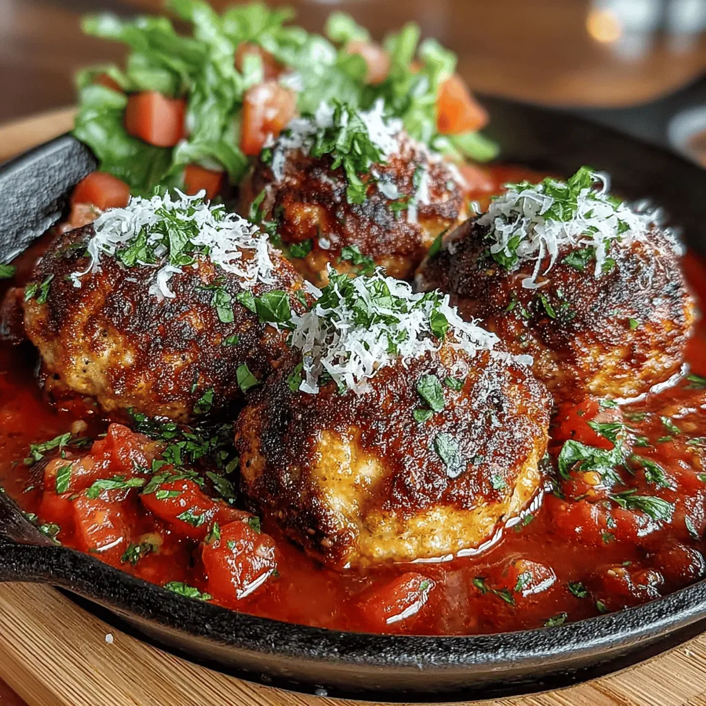 Savory Baked Turkey Meatballs with Marinara is a dish that marries convenience, health, and flavor in one delightful package. This recipe is not only an ideal choice for busy weeknight dinners but also serves as a crowd-pleaser for gatherings and family meals. With its roots in traditional Italian cuisine, this dish has evolved into a contemporary favorite, providing a nutritious alternative that doesn't compromise on taste. The combination of tender turkey meatballs and rich marinara sauce delivers a satisfying meal that can be enjoyed by both adults and children alike.