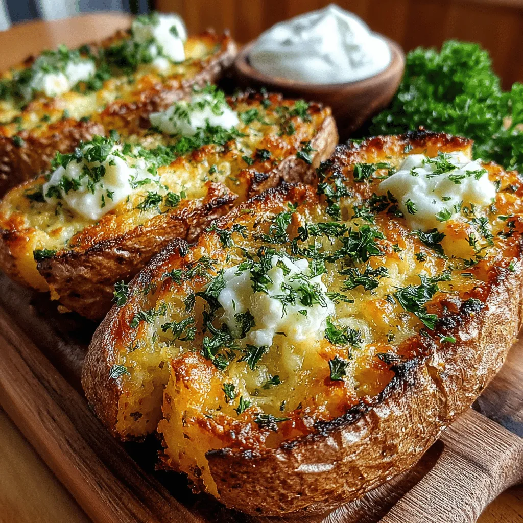 When it comes to comfort food, few dishes can rival the humble potato skin. Known for their crispy texture and versatility, potato skins have carved out a beloved niche as a snack or appetizer. Whether served at lively gatherings or enjoyed during quiet evenings at home, they provide a satisfying crunch that pairs beautifully with a myriad of toppings and flavors. Among the countless variations, Garlic Herb Roasted Potato Skins stand out, transforming simple russet potatoes into a gourmet treat that is both easy to prepare and delightful to eat.