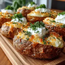 When it comes to comfort food, few dishes can rival the humble potato skin. Known for their crispy texture and versatility, potato skins have carved out a beloved niche as a snack or appetizer. Whether served at lively gatherings or enjoyed during quiet evenings at home, they provide a satisfying crunch that pairs beautifully with a myriad of toppings and flavors. Among the countless variations, Garlic Herb Roasted Potato Skins stand out, transforming simple russet potatoes into a gourmet treat that is both easy to prepare and delightful to eat.