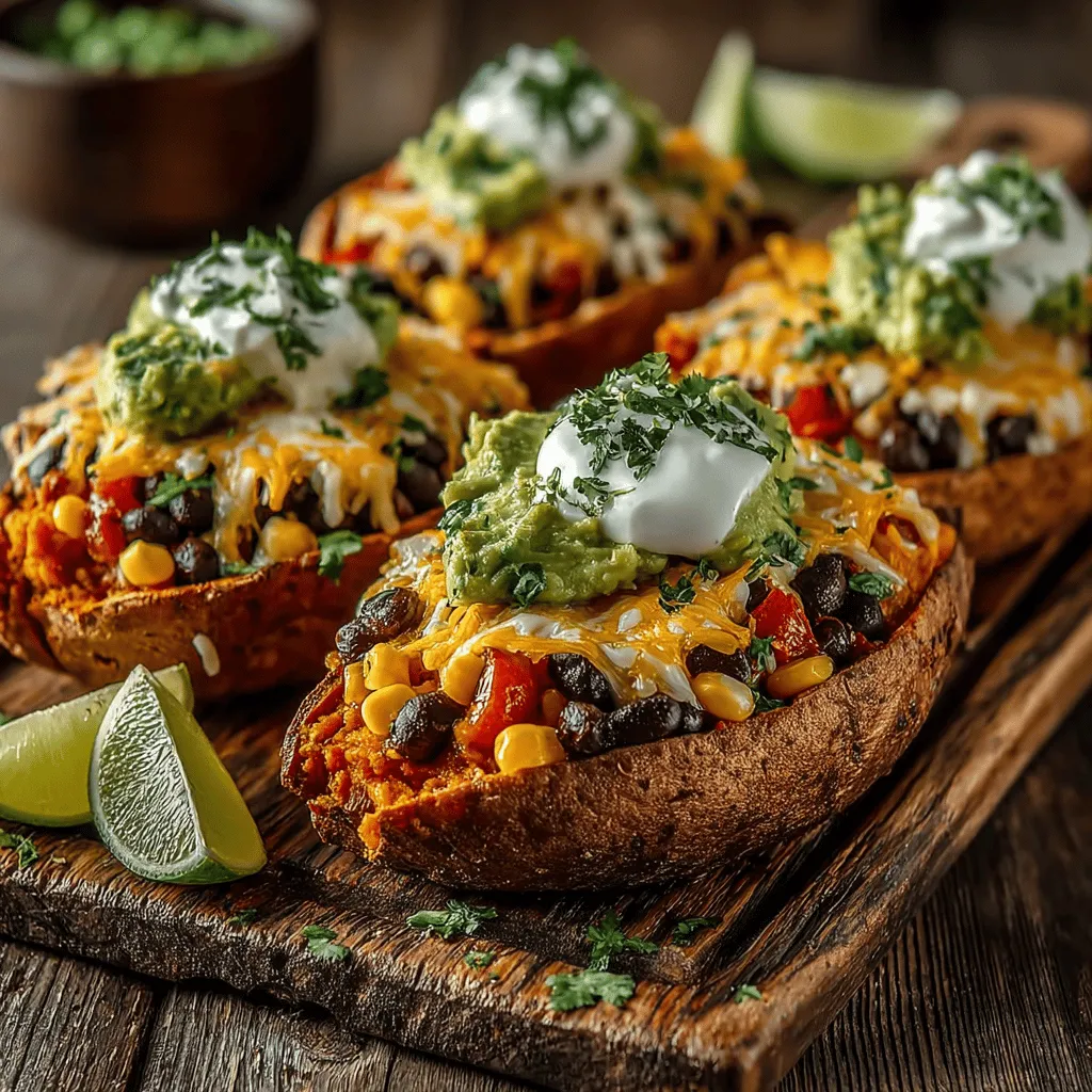Sweet Potato Nacho Boats are an innovative twist on traditional nachos, combining the fulfilling sweetness of baked sweet potatoes with savory toppings that elevate this dish to a new level of deliciousness. Not only do these nacho boats cater to diverse palates, but they also pack a nutritional punch, making them an excellent choice for both gatherings and family meals. Whether you're looking for a hearty appetizer or a main dish that satisfies, Sweet Potato Nacho Boats offer a perfect balance of flavors and textures that will leave everyone wanting more.