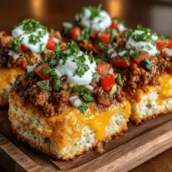 When it comes to quick and satisfying meals, few dishes can compete with Mini Chicken Taco Biscuit Melts. This delightful recipe combines the comforting texture of flaky biscuits with the bold flavors of taco-inspired fillings, making it an instant favorite for both kids and adults alike. Whether you're hosting a casual get-together, preparing a weeknight dinner, or simply looking for a fun snack, these mini melts are an ideal choice. Their bite-sized nature makes them perfect for sharing, while their rich flavors ensure that everyone will be coming back for seconds.