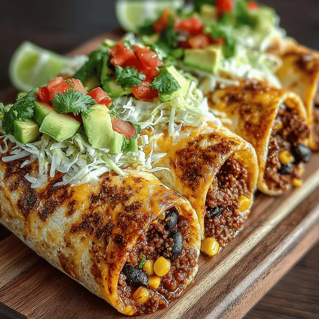 Spicy Chili Turkey Wraps