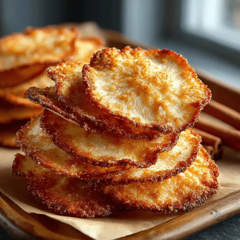 In a world where snack options are often laden with unhealthy ingredients, the concept of baked apple chips has emerged as a refreshing alternative for those seeking a delicious yet nutritious treat. These crispy delights are not only easy to make but also offer a satisfying crunch that can quell any sweet craving without the guilt associated with traditional snacks. With their natural sweetness and the warm, inviting aroma of cinnamon, homemade apple chips make for an ideal snack that is perfect for any time of the day.