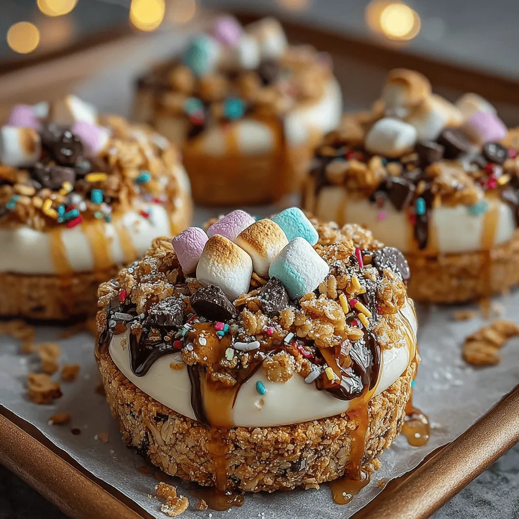 In recent years, there has been a significant shift in how we approach snacking, with an increasing focus on healthier options that don't compromise on taste. As more people seek out nutritious alternatives to traditional sweets, the trend of healthy snacks and desserts has gained considerable momentum. One delightful addition to this category is the Frozen Yogurt S’mores Granola Rounds—a treat that beautifully bridges the gap between indulgence and health.