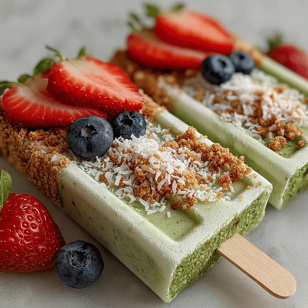 In recent years, frozen yogurt treats have surged in popularity, captivating dessert lovers and health-conscious snackers alike. These creamy delights offer a guilt-free indulgence, combining the rich, velvety texture of yogurt with a wide array of flavors and toppings. Among the many innovative frozen yogurt recipes, the Matcha Bliss Frozen Yogurt Granola Pops stand out as a unique and healthful option. Infused with matcha—a finely ground powder made from specially grown green tea leaves—these pops not only tantalize your taste buds but also provide a nutritious boost, making them an ideal choice for a refreshing snack or dessert.