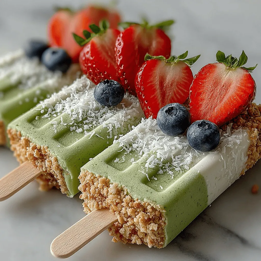 In recent years, frozen yogurt treats have surged in popularity, captivating dessert lovers and health-conscious snackers alike. These creamy delights offer a guilt-free indulgence, combining the rich, velvety texture of yogurt with a wide array of flavors and toppings. Among the many innovative frozen yogurt recipes, the Matcha Bliss Frozen Yogurt Granola Pops stand out as a unique and healthful option. Infused with matcha—a finely ground powder made from specially grown green tea leaves—these pops not only tantalize your taste buds but also provide a nutritious boost, making them an ideal choice for a refreshing snack or dessert.