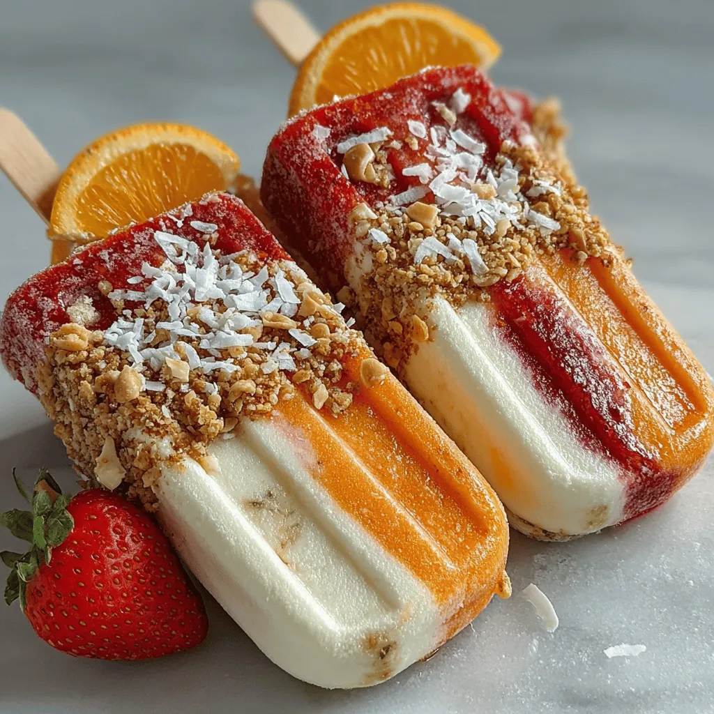As summer approaches and temperatures rise, the quest for a refreshing treat becomes more pressing. However, indulging in something sweet doesn’t have to mean sacrificing health for flavor. The Fruity Delight Frozen Banana Strawberry Swirl Pops offer the perfect balance of indulgence and nutrition, making them an ideal choice for hot days. This delightful recipe combines the natural sweetness of ripe bananas with the vibrant flavor of fresh strawberries, all blended into a creamy base of Greek yogurt. Not only are these pops a delicious way to cool off, but they also provide a healthier alternative to conventional ice cream options.