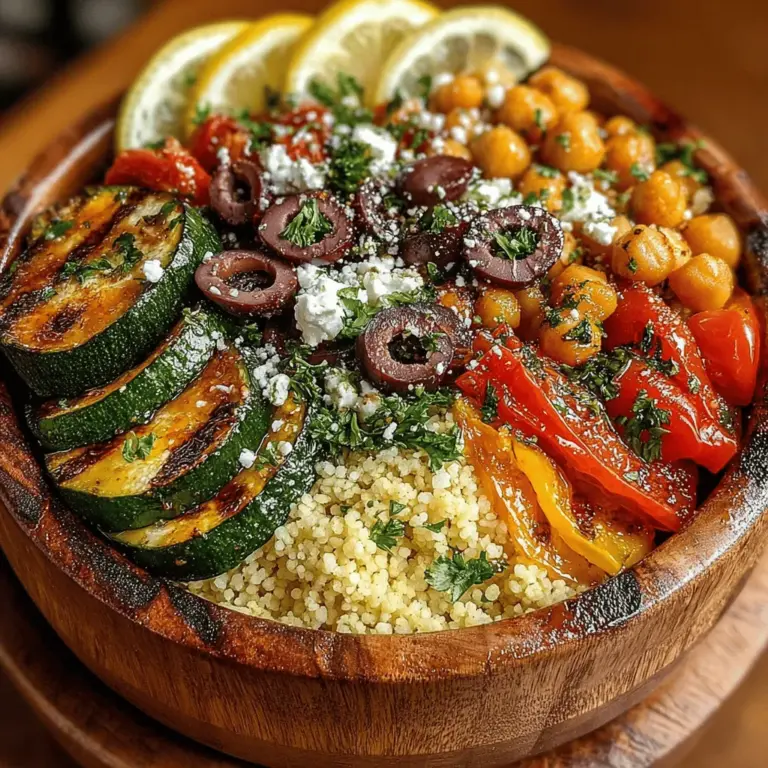 Mediterranean cuisine is celebrated not only for its rich flavors but also for its numerous health benefits. Rooted in the dietary traditions of countries bordering the Mediterranean Sea, this cuisine emphasizes fresh, wholesome ingredients that promote overall well-being. With a focus on fruits, vegetables, whole grains, legumes, and healthy fats, Mediterranean meals are both nutrient-dense and heart-healthy. One dish that encapsulates these principles beautifully is the Mediterranean Bliss Bowl. This dish is a colorful, nutritious, and easy-to-make meal that brings together a variety of flavors and textures, making it a perfect choice for anyone looking to embrace a healthier lifestyle without sacrificing taste.