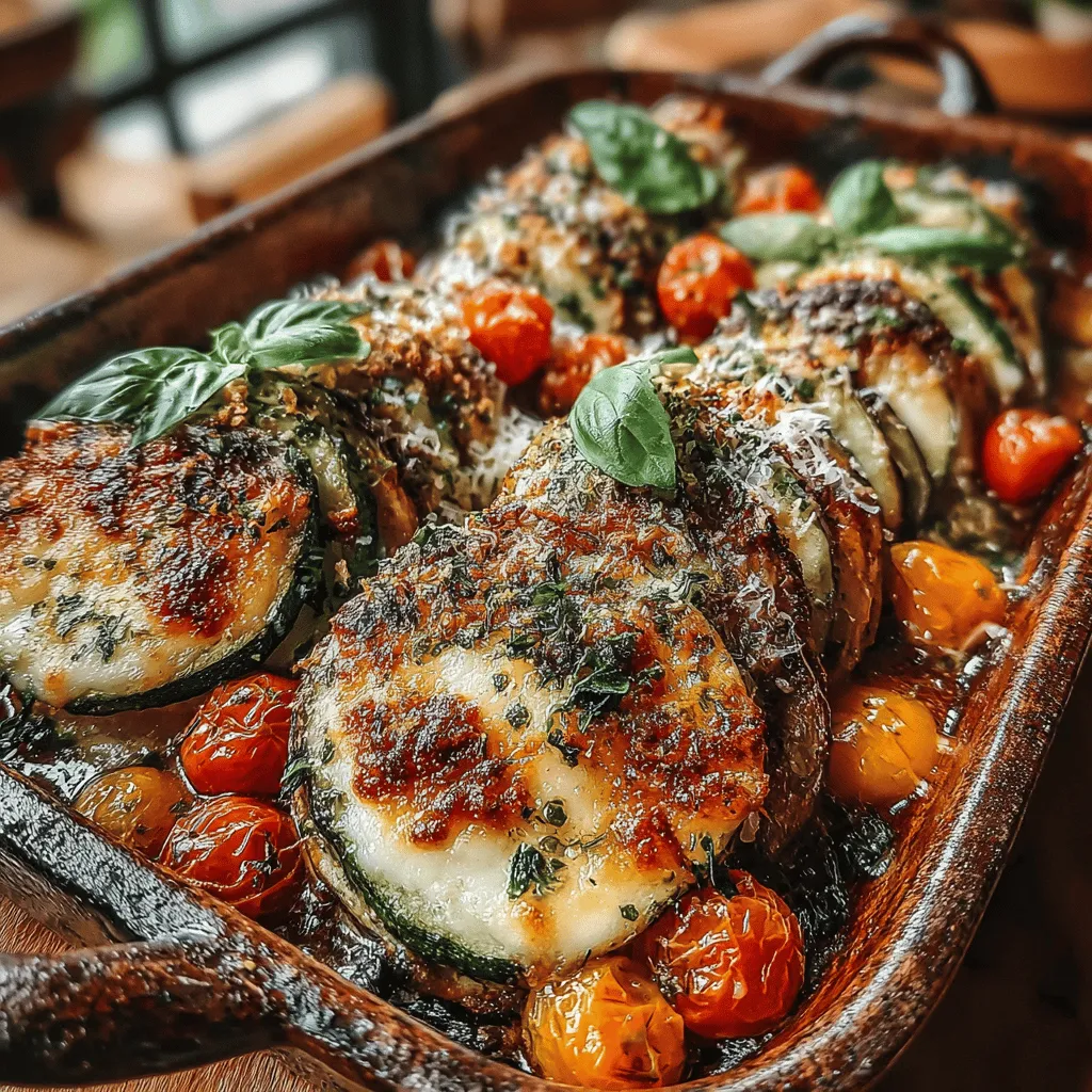 In the realm of culinary delights, few dishes capture the essence of fresh, vibrant vegetables quite like the Garden Harmony Bake. This comforting dish is not only a feast for the eyes but also a nutritious option for those seeking a hearty vegetarian meal. With its layers of tender zucchini, flavorful eggplant, and succulent cherry tomatoes, all complemented by a rich blend of cheeses and aromatic herbs, the Garden Harmony Bake stands out as a versatile choice for gatherings, family dinners, or even a solo indulgence after a long day.
