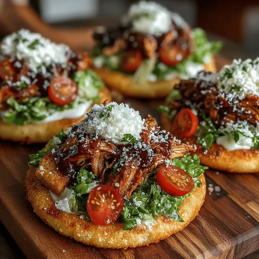 Mini Chicken Caesar Flatbread Discs are a delightful twist on the classic Caesar salad, seamlessly combining the beloved flavors of this iconic dish into a convenient and delicious appetizer or meal. Whether you're hosting a gathering, planning a cozy family dinner, or simply looking for a quick lunch option, these flatbread discs offer an ideal solution. Not only are they simple to prepare, but they also pack a punch in terms of flavor and nutrition. In this article, we will guide you through the step-by-step process of crafting these savory bites, while also diving into the nutritional benefits of the ingredients used, as well as providing tips for perfecting your dish.