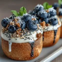 In recent years, the trend of healthy snacking has taken the culinary world by storm, with an increasing number of individuals seeking out options that are not only nutritious but also satisfying and delicious. As people become more health-conscious, the demand for snacks that can double as breakfast or dessert has surged. Enter the Blueberry Bliss Frozen Yogurt Toast Cups—a delightful, versatile treat that perfectly balances flavor and texture while offering a wealth of health benefits.