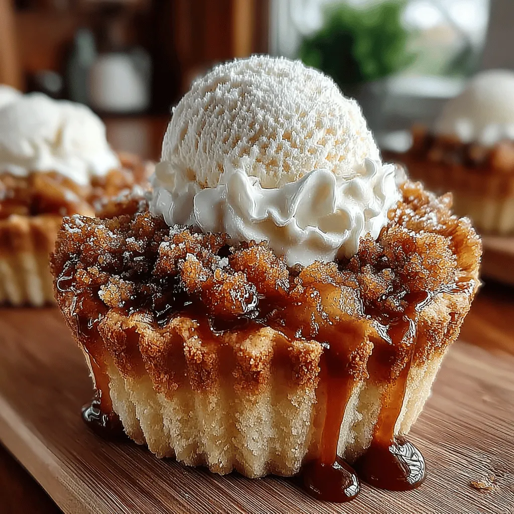 Baked Apple Crumble Cups: A Delightful Dessert Experience