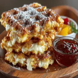 In recent years, breakfast has transformed from a simple meal to an exciting culinary experience, with creative dishes that combine classic flavors and fun presentations becoming increasingly popular. One such delightful creation is the Mini French Toast Waffle Dippers—a whimsical twist on traditional French toast that captures the hearts of both young and old alike. These bite-sized treats not only deliver the comforting flavors of French toast but also add an element of fun, making them perfect for weekend brunches, holiday gatherings, or even a quick weekday breakfast.