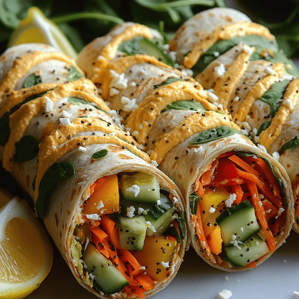 Rolling your Rainbow Veggie Wraps properly is essential to ensure that all the delightful fillings stay intact while you enjoy this nutritious meal. Here’s a step-by-step guide to help you master the art of rolling wraps: