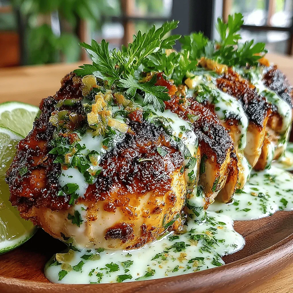 When it comes to creating a meal that is not only quick to prepare but also bursting with vibrant flavors, Zesty Avocado Cilantro Lime Chicken stands out as an exceptional choice. This dish seamlessly marries the rich creaminess of ripe avocados with the refreshing zest of lime and the distinctive fragrance of fresh cilantro. It's a culinary experience that appeals to everyone, from busy home cooks to those hosting casual gatherings, all while accommodating various dietary preferences.