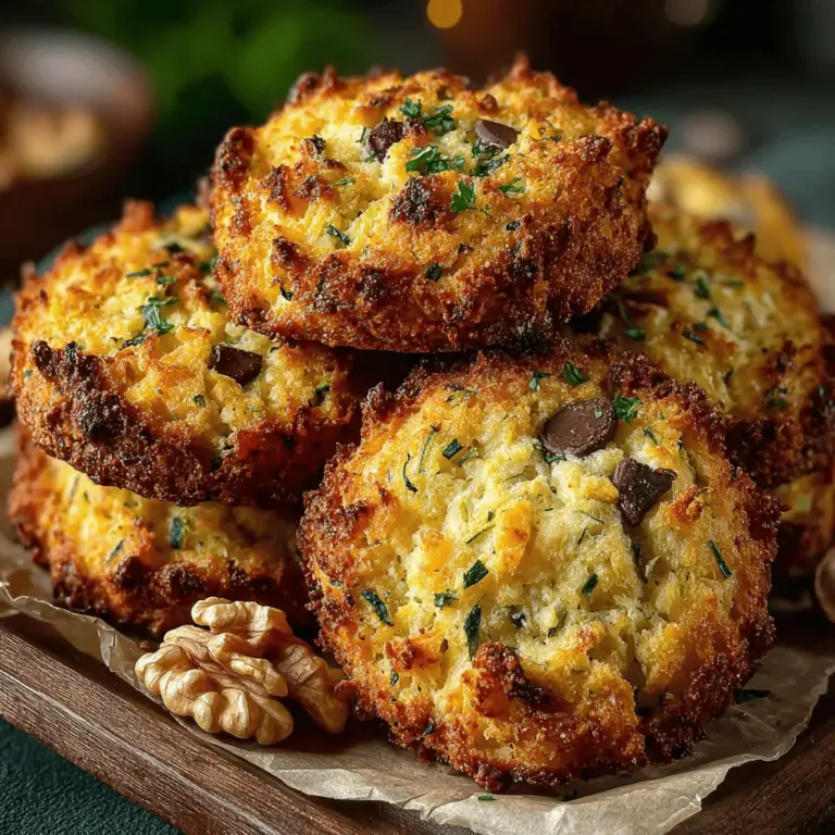 Zucchini is often viewed as a versatile vegetable, finding its way into a variety of savory dishes such as casseroles, stir-fries, and salads. However, this humble vegetable can also transform into a delightful dessert, offering a unique twist that surprises and delights the taste buds. Enter the Crispy Zucchini Cookies, a recipe that not only celebrates the often-overlooked zucchini but also brings a delightful combination of flavors and textures to the cookie jar. These cookies are an excellent way to sneak some vegetables into your diet while satisfying your sweet tooth at the same time.