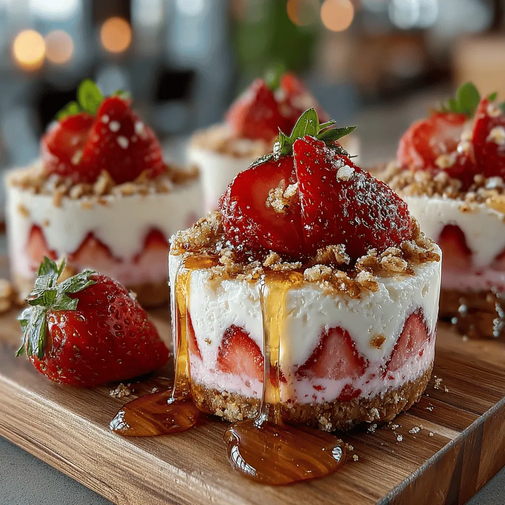 To create the perfect Strawberry-Crunch Frozen Yogurt Discs, it's crucial to understand the role of each ingredient. The main components of this recipe include plain Greek yogurt, fresh strawberries, sweeteners, vanilla extract, granola, and a pinch of salt. Let's delve deeper into the benefits and characteristics of these ingredients.