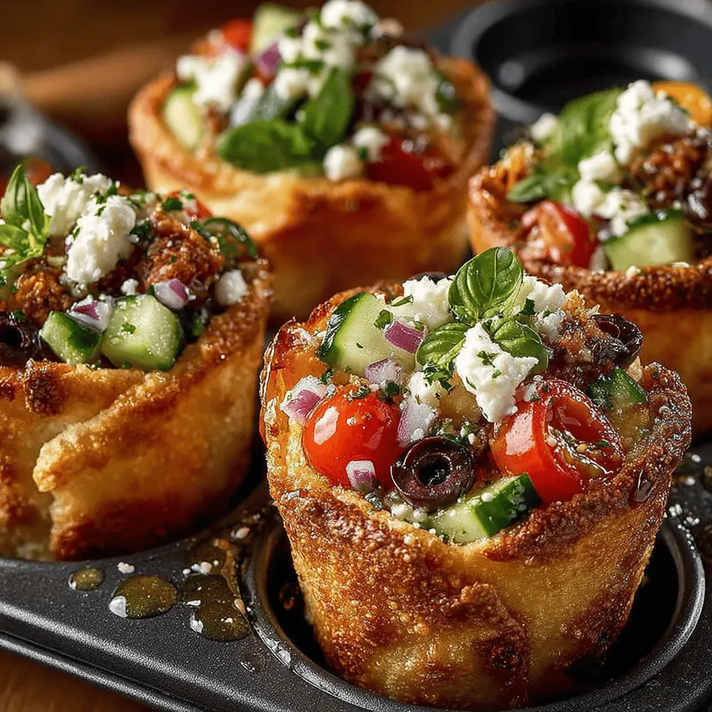 If you're looking for a unique and appetizing way to serve a classic dish, Mini Greek Salad Tortilla Cones are the perfect solution. These delightful bites bring together the beloved flavors of a traditional Greek salad and wrap them in a fun, portable tortilla cone. Whether you're hosting a party, preparing for a picnic, or simply enjoying a casual family gathering, these tasty cones offer a refreshing twist on a classic favorite. They are not only visually appealing but also cater to health-conscious eaters, making them an ideal choice for varied dietary needs.