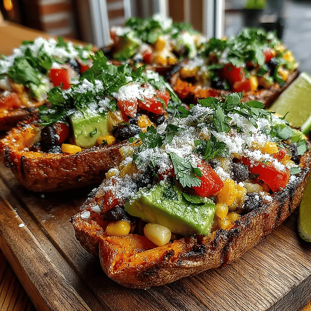 In recent years, the trend of healthy eating has inspired countless innovative recipes that not only satisfy cravings but also nourish the body. One such recipe that beautifully marries flavor and nutrition is Baked Sweet Potato Taco Skins. This delightful dish combines the earthy sweetness of baked sweet potatoes with a colorful filling of black beans, corn, and spices. Perfect for a casual dinner or a fun gathering, these taco skins are sure to impress both vegetarians and meat-lovers alike.