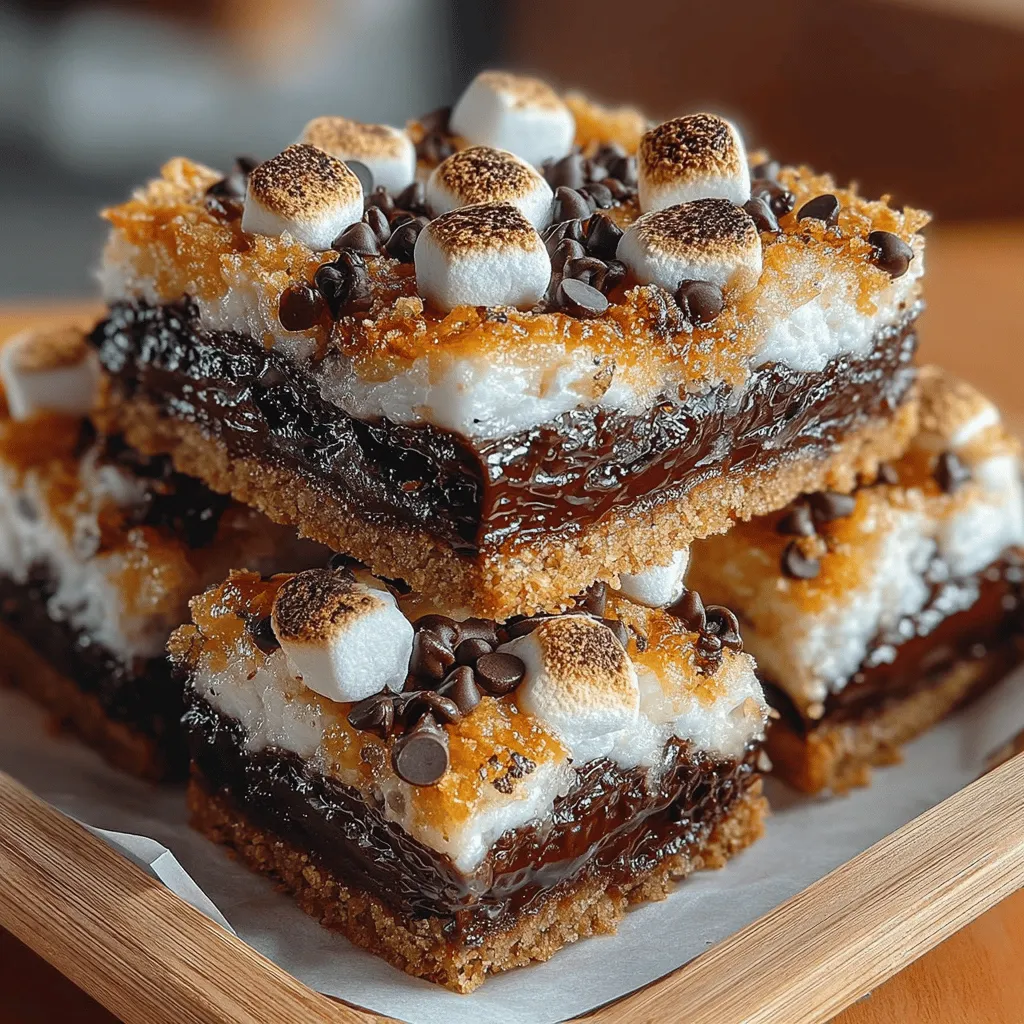 S’mores Delight Bars Recipe