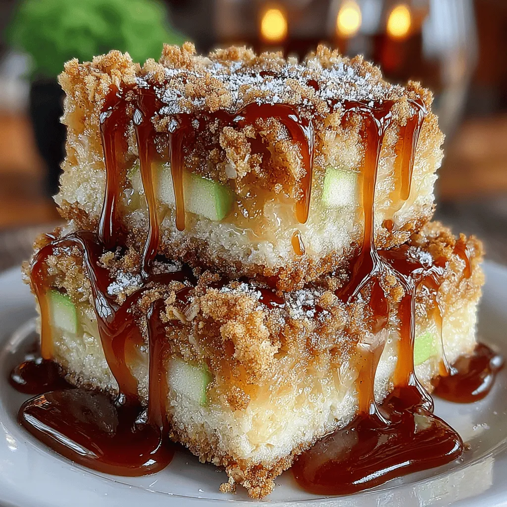 As the cool breeze of autumn sweeps through the air, it brings with it a delightful array of seasonal flavors, particularly the crisp and juicy apples that are ripe for picking. One of the most irresistible ways to celebrate this harvest is with a batch of Sweet & Sticky Caramel Apple Crumble Bars. These bars are not just a treat; they encapsulate the essence of fall with their warm, inviting flavors and comforting textures. Imagine biting into a buttery crust that crumbles perfectly under the weight of a sweet, sticky apple filling, all drizzled with luscious caramel.