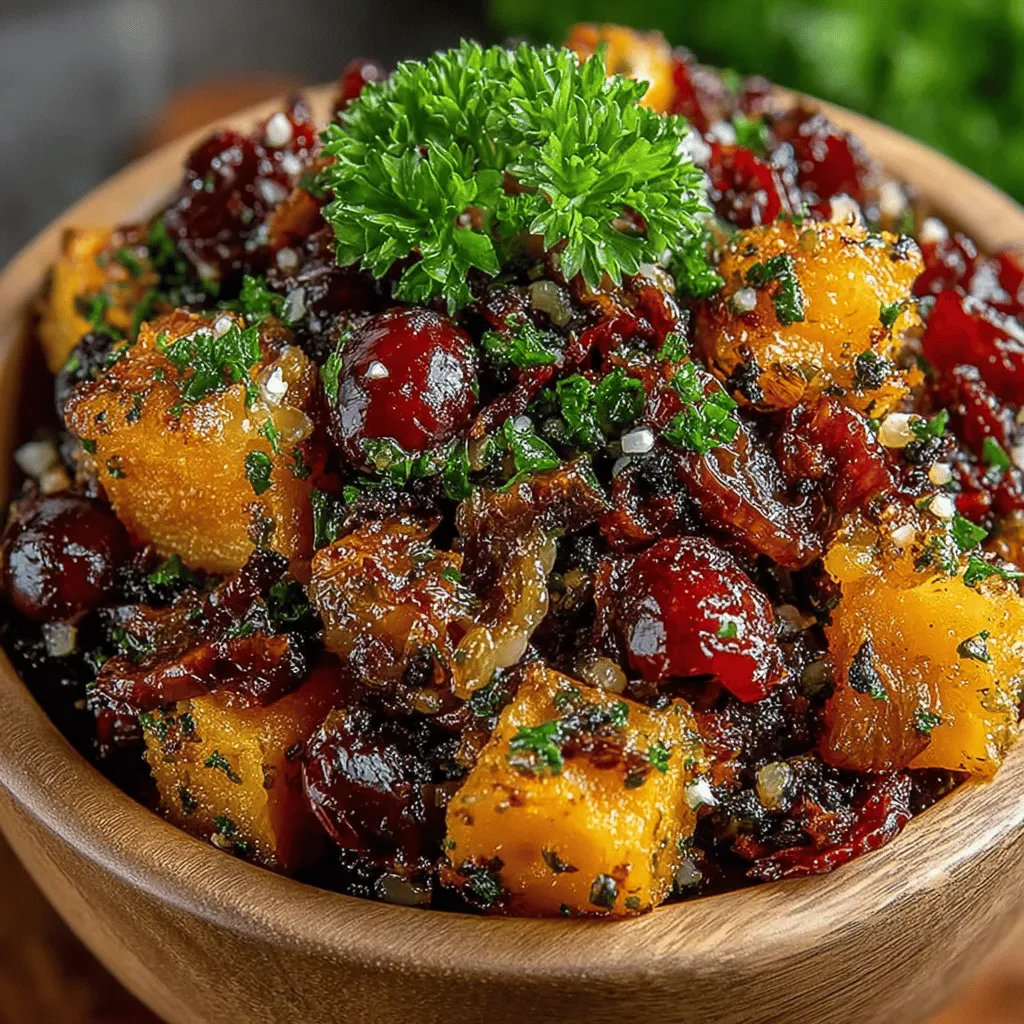 As the leaves begin to change and the air turns crisp, there’s an undeniable urge to gather around the table with family and friends. One dish that perfectly embodies the essence of the season is Roasted Squash Cranberry Wild Rice Pilaf. This vibrant and nourishing dish is not only a feast for the eyes but also a celebration of flavors that harmoniously blend together. It’s an excellent choice for holiday gatherings, cozy autumn dinners, or as a nutritious addition to your everyday meal repertoire.