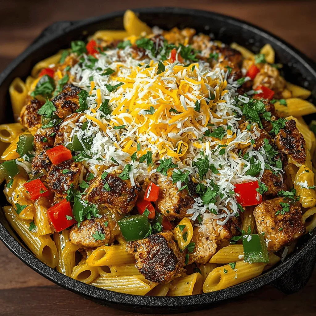 When it comes to quick, satisfying meals that can please the entire family, the Cheddar Chili Chicken Pasta Skillet stands out as a top contender. This vibrant dish combines tender chicken, hearty pasta, and a medley of colorful vegetables, all bathed in a spicy, cheesy sauce that is sure to warm your heart and tantalize your taste buds. With its harmonious blend of protein and carbohydrates, this skillet meal not only nourishes but also delights with its comforting flavors and appealing presentation.