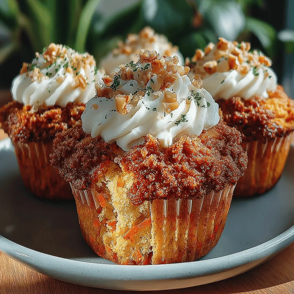Divine Carrot Cake Cupcakes with Cream Cheese Frosting