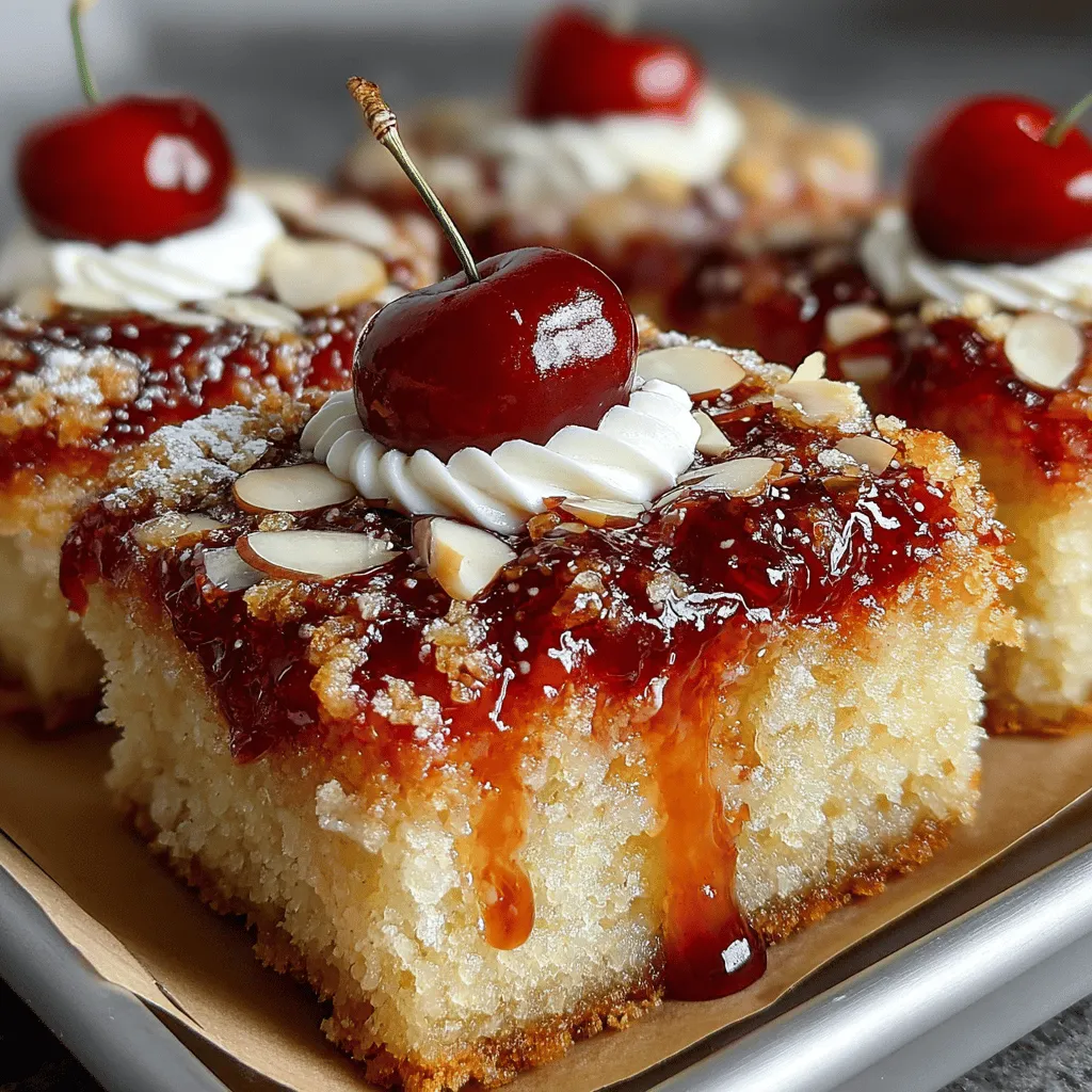 Cherry Bliss Pie Bars Recipe