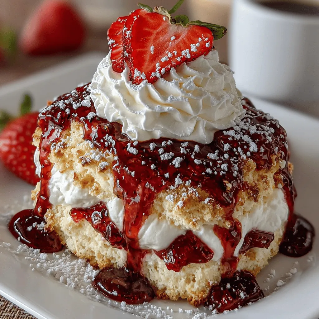Heavenly Strawberry Shortcake Delight