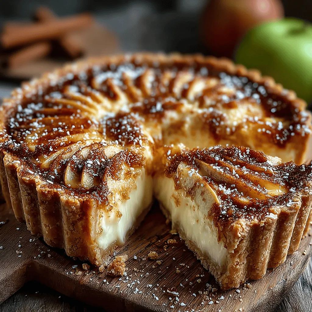 Apple Cinnamon Custard Tart: A Delightful Dessert Recipe