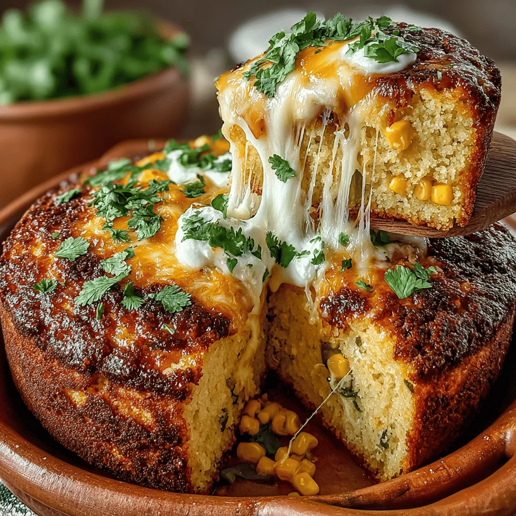 Zesty Hatch Chili Cornbread Bake: A Flavorful Twist on Tradition