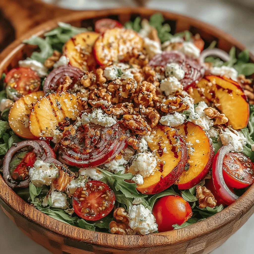 As warm weather arrives, so do the vibrant colors and fresh flavors of summer produce. One of the joys of this season is the opportunity to create salads that not only nourish the body but also excite the palate. Among the many delectable ingredients available, ripe peaches stand out as a star component in a delightful summer salad. The Vibrant Summer Peach Salad Bowl is a perfect example of how the combination of fresh, seasonal ingredients can create a dish that is both visually appealing and bursting with flavor.