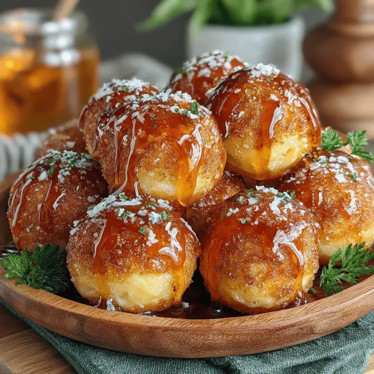There's something irresistibly charming about homemade donut holes. These bite-sized treats capture the essence of comfort and indulgence, making them a favorite among both children and adults. From the first bite, the soft, fluffy texture and the delightful flavors transport you to a cozy café or a bustling bakery. Maple Bliss Donut Holes take this allure to a new level, offering a unique combination of sweet maple syrup and warm spices that create a harmonious balance that’s hard to resist.