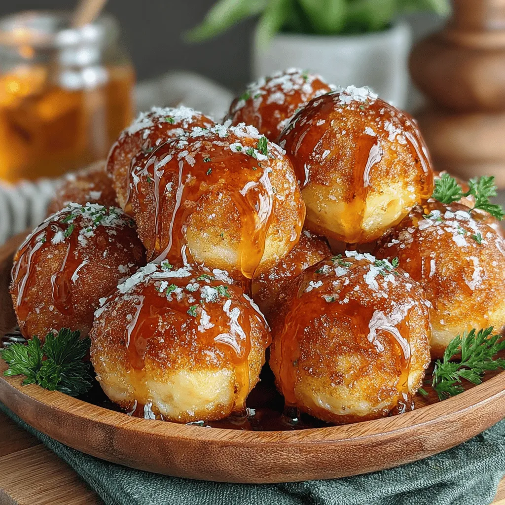 Maple Bliss Donut Holes