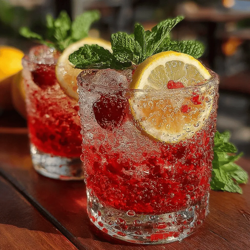 In the realm of refreshing beverages, the Sleepy-Girl Mocktail stands out as an enchanting and wholesome option. This delightful drink, crafted to promote relaxation, combines the soothing qualities of tart cherry juice with effervescent seltzer, creating a balanced and flavorful experience. The mocktail is not only visually appealing but also serves as a delicious alternative for those seeking to unwind after a long day without the effects of alcohol.