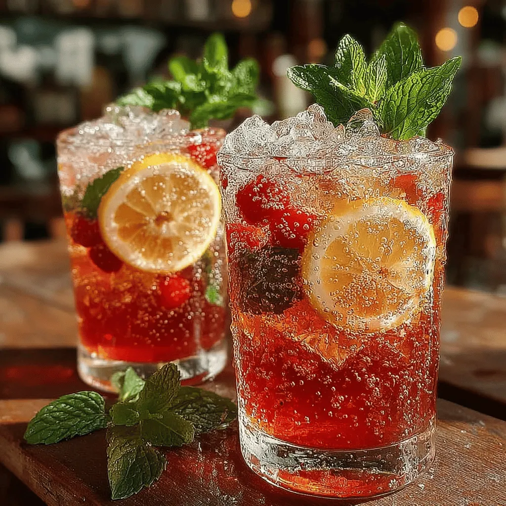 In the realm of refreshing beverages, the Sleepy-Girl Mocktail stands out as an enchanting and wholesome option. This delightful drink, crafted to promote relaxation, combines the soothing qualities of tart cherry juice with effervescent seltzer, creating a balanced and flavorful experience. The mocktail is not only visually appealing but also serves as a delicious alternative for those seeking to unwind after a long day without the effects of alcohol.